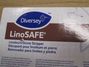 5 Gallon bag of Diversey LinoSafe linoleum stone stripper