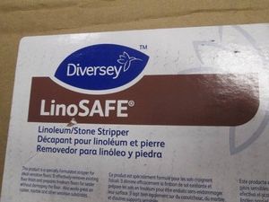 5 Gallon bag of Diversey LinoSafe linoleum stone stripper