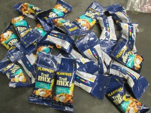 24 Packs Planters tropical fruit and nut trail mix