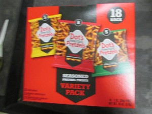18 Pack variety of Dots pretzels