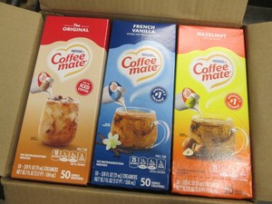 3 50 Count variety coffee mate creamera