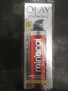 3 Olay mineral sunscreen