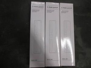 3 three hole punches