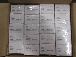 20 Packs of 5000 standard staples