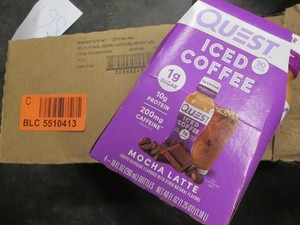 12 Bottles of Quest iced mocha latte coffee