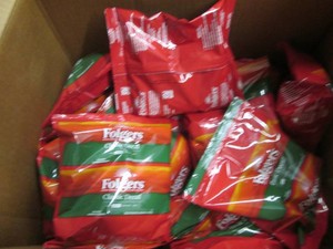 30 5.5 Oz Folgers classic decaf coffee