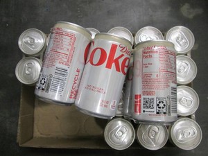 24 7.5 Oz cans of Diet Coke