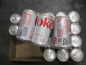24 7.5 Oz cans of Diet Coke