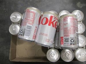 24 7.5 Oz cans of Diet Coke