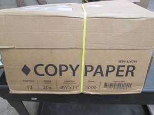 5000 Sheets 8.5 x 11 paper