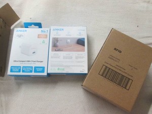 4 Ultra compact USB C chargers...