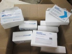 Box of card reader swipe and dip cl...