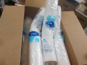 600 Small Dixie cup lids...