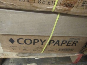 5000 Sheets 8.5 x 11 copy paper...