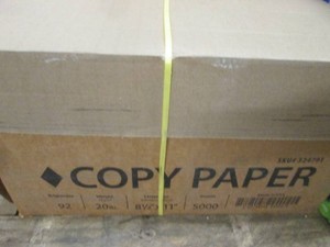 5000 Sheets 8.5 x 11 copy paper...