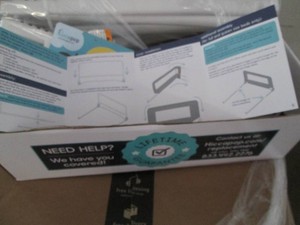 New Hiccapop sleeper keeper infant bed rail