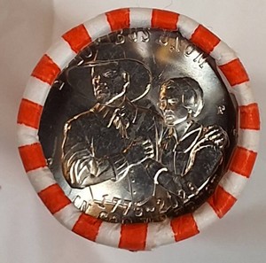 2026-P Mayflower Quarter Roll  First Quarter in Series  Uncirculated Bank Roll (40 Coins)