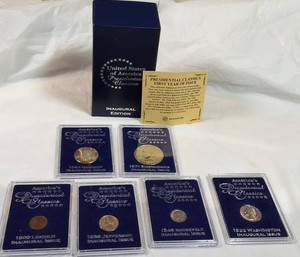 Americas Presidential Classics Inaugural Edition 6-Coin First Year Issue Set