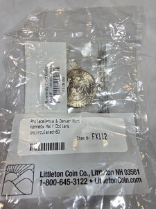 2002-P & 2002-D Kennedy Half Dollars  Uncirculated Littleton Coin Co. Sealed Pair