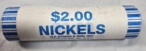 2024-D Jefferson Nickel Bank Roll  Original Uncirculated Roll (40 Coins)  Low Mintage Denver Issue