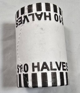 2025-P Kennedy Half Dollar Original Bank Roll  Last Year of Classic Design  20 Uncirculated Coins