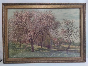 A Spring Day Framed Print by Fritz Muller-Landeck