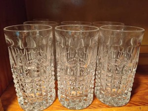 Gorham Crystal Highball Glasses (6)