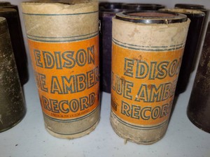 Lot of Edison Cylinder Records
