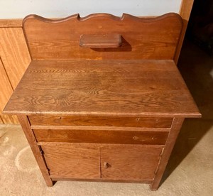 Vintage Oak Dry Sink