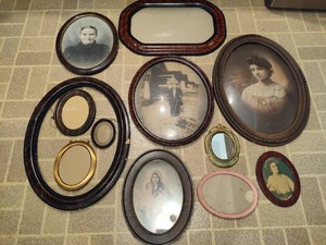 Assortment of Oval Frames
