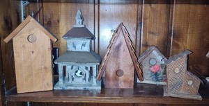 Lot of Assorted Bird Houses