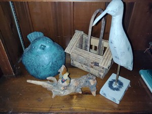 Assorted Bird & Bird House Decor