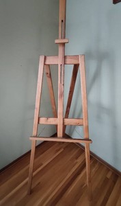 Tall Wooden Adjustable Easel - CONNIE