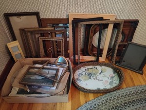 Large Lot of Assorted Frames