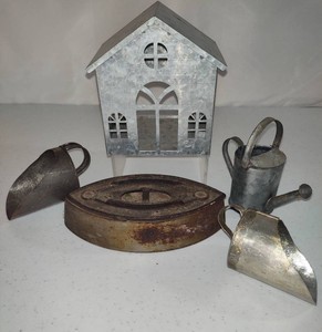 Mixed Metal Decor