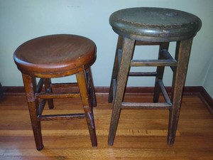 Solid Wood Stools