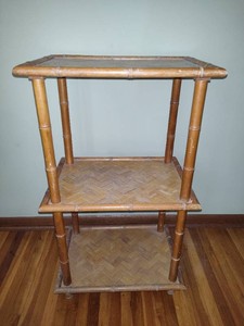 Three-Tier Bamboo Plant Stand