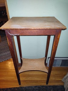 M. Burg & Sons Wood Plant Stand