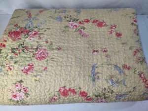 Queen Floral Quilted Comforter