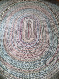 Large Oval Braided Rug