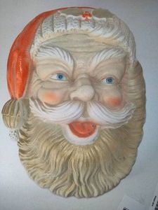 Vintage Santa Blow Mold