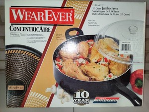WearEver Concentric Aire 5.3qt Jumbo Fryer New in Box