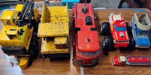 Vintage Tonka DumpFire Trucks, Monster Truck, etc.