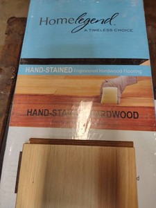14 Boxes Refined Hickory Plank Flooring