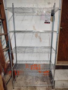 Five Tier Metal Garage Shelving