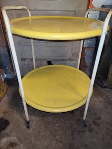 Vintage Rolling Bar Cart