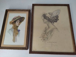 Victorian Style Framed Art
