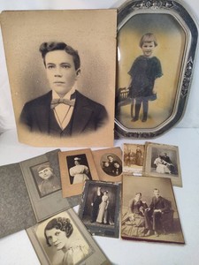 Assortment of Vintage PortraitsPhotos
