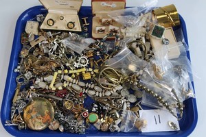 Large Lot of Vintage Costume Jewelry