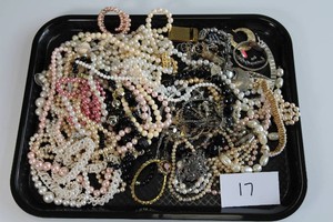 Large Lot of Vintage Costume Jewelry